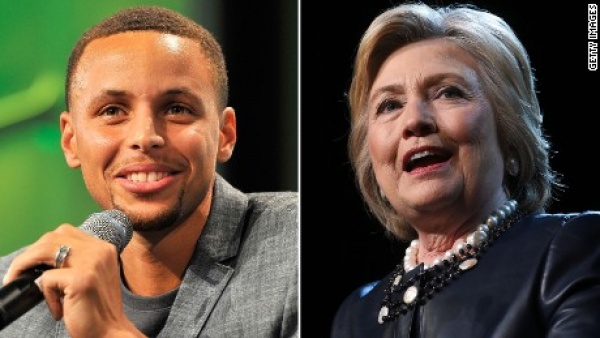 Guess Which Candidate Steph Curry Is Supporting 