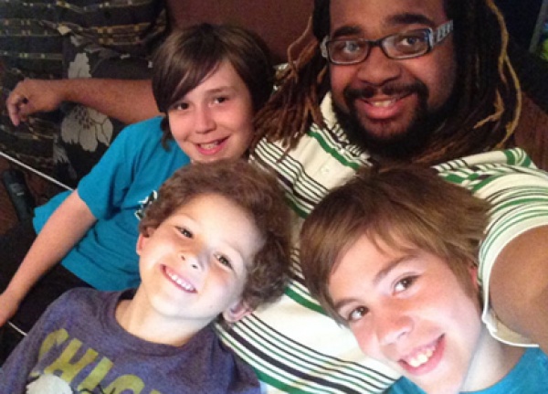 Black Man Adopts Three White Kids