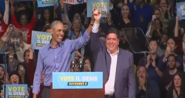 WATCH President Obama Stumps For Democrats In Chicago