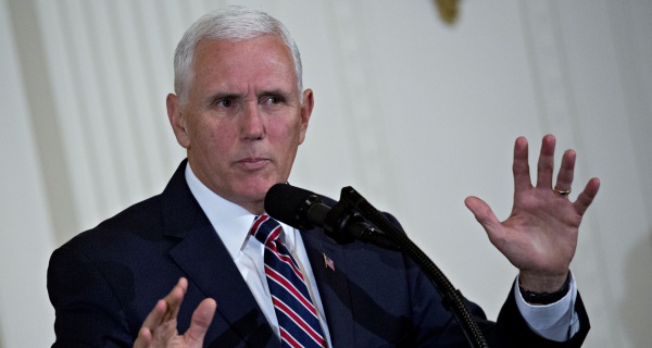 Pence Continues To Embarass Himself By Mimicking Trump