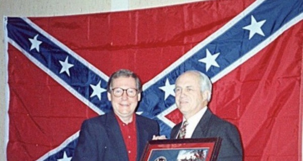 A Troubling Photo Of Mitch McConnell Has Resurfaced After He Said Trump Wasn t Racist