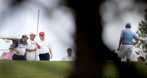 Trump s Golf Outings Could Cost More Than 340 Million