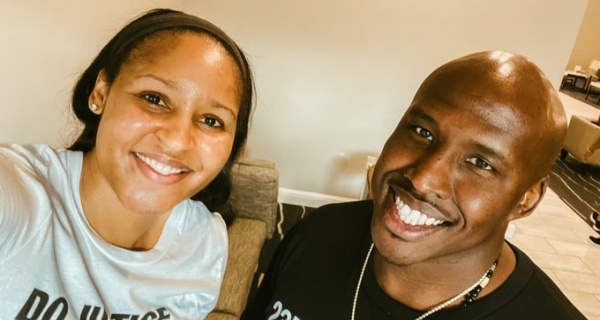 Maya Moore W N B A Star Marries Man She Helped Free From Prison